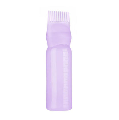 Hair Dye Bottle Comb Tooth Bottle Color Cream Hair Care Pot Shampoo Bottle
