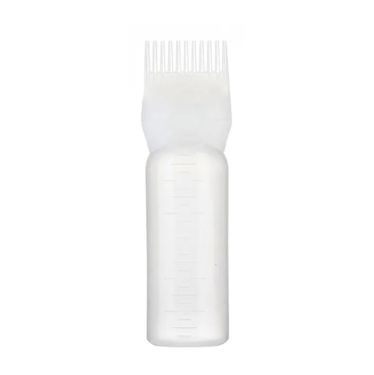 Hair Dye Bottle Comb Tooth Bottle Color Cream Hair Care Pot Shampoo Bottle