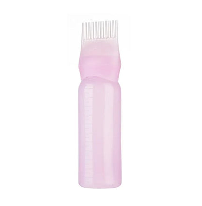 Hair Dye Bottle Comb Tooth Bottle Color Cream Hair Care Pot Shampoo Bottle